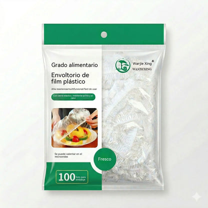 🔥Cuanto más compres, más ahorrarás🎁Tapas elásticas desechables para alimentos, aptas para cuencos y platos