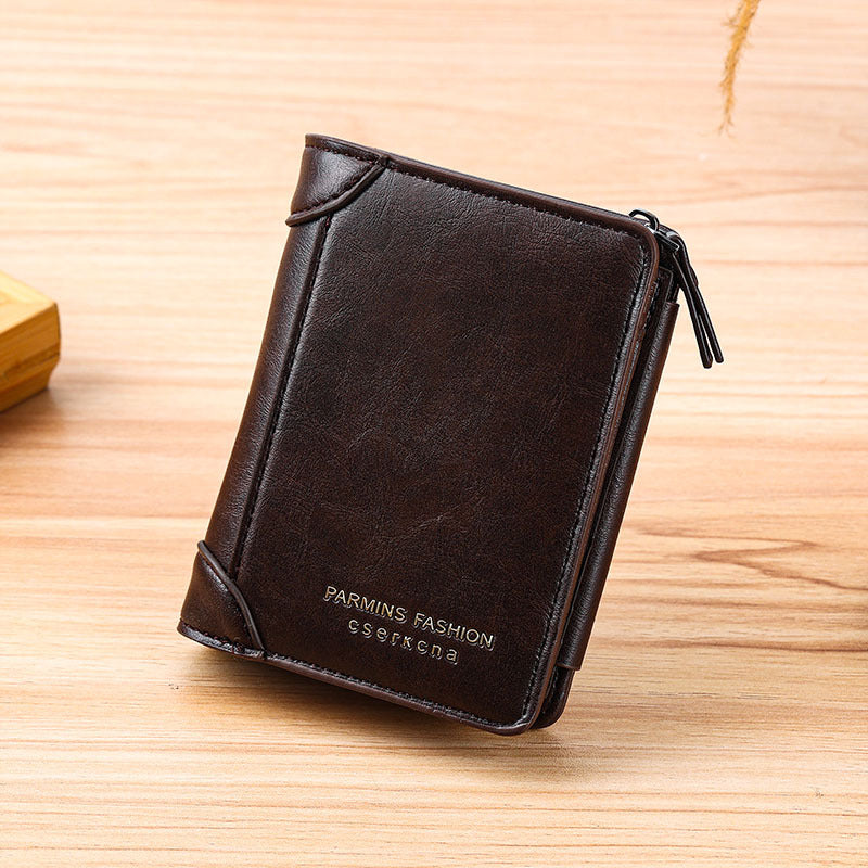 🔥50% de descuento🔥 Nueva cartera antimagnética RFID para hombre, gran capacidad, piel suave.