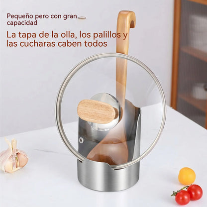 🔥compre uno y llévese otro gratis【2 piezas 29 euros 】🥄 Organizador multifuncional de utensilios de cocina: mantén todo organizado y al alcance de la mano ✨🏠