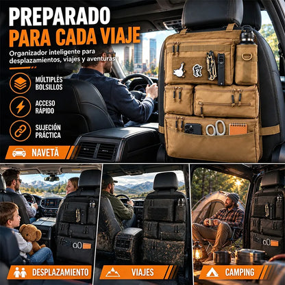 🚗📦 ¡50% de descuento! Organizador multiposición para el respaldo del asiento del coche
