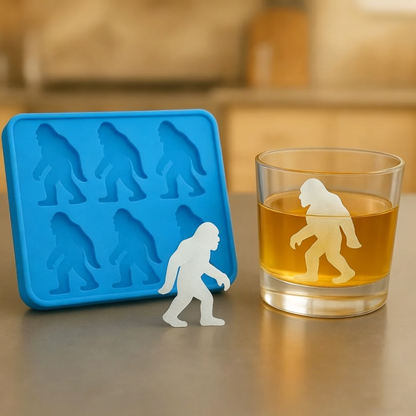 🔥Compra 1 y llévate 1 gratis🔥🥳¡OFERTA ESPECIAL 2026!🥳💞¡Más de 50.000 unidades vendidas!✨ 💝Molde de silicona para cubitos de hielo con forma de Bigfoot