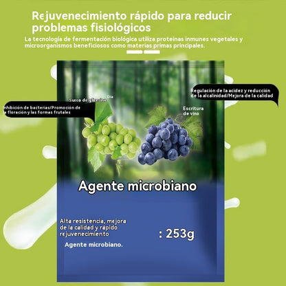 🍇【Compra 5 y llévate 5 gratis】🍇【10 bolsas】🍇Preparaciones biológicas de la uva｜Prevención de enfermedades fuertes｜Prevenir y controlar el oídio y aumentar la producción.