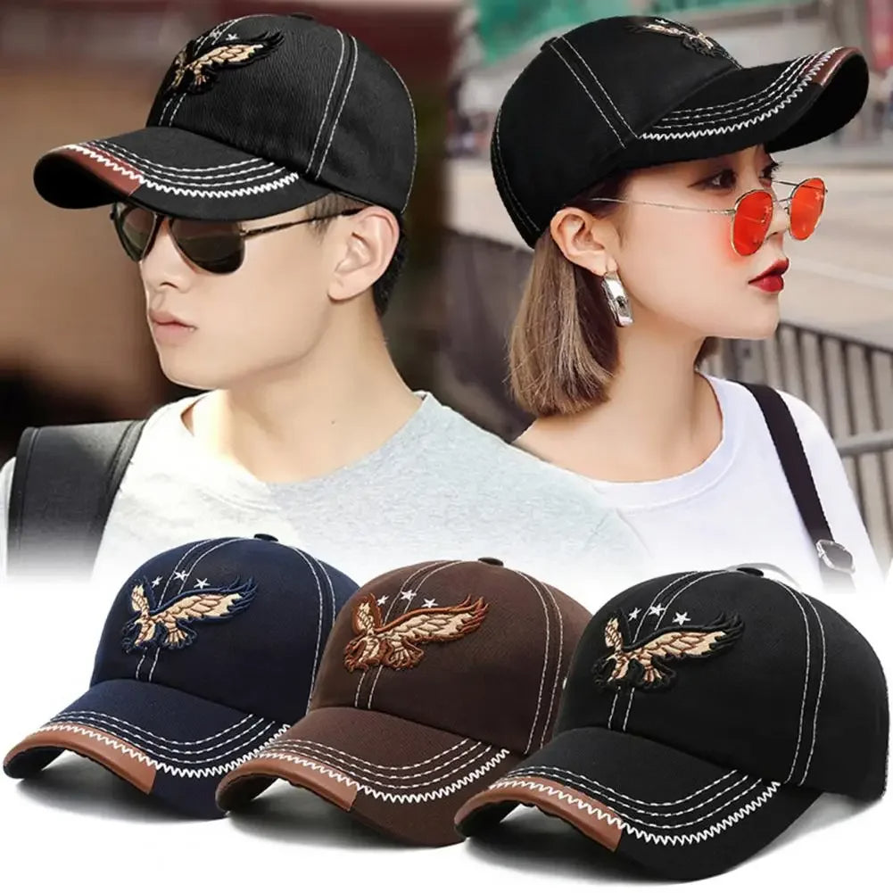【💥 Productos más vendidos】😎Gorra de béisbol con bordado de águila 2025 – Unisex, perfecta para el día a día