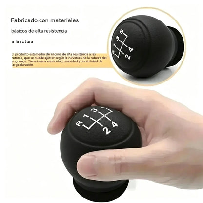 5 piezas 25€✨ Dale un nuevo estilo a tu coche con esta funda de silicona para la palanca de cambios 🚘
