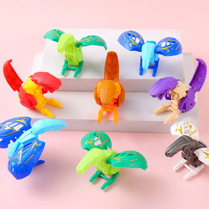 🎁8 juguetes por solo 23 euros🦖Juguete infantil realista de huevo de dinosaurio transformable