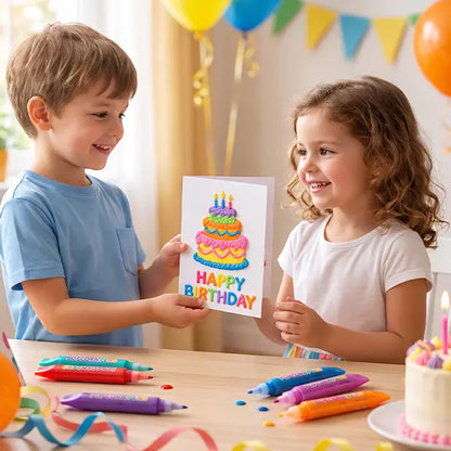 🎁🎅Dibujo con bolígrafo de burbujas impreso en 3D: efecto de inflado DIY para niños