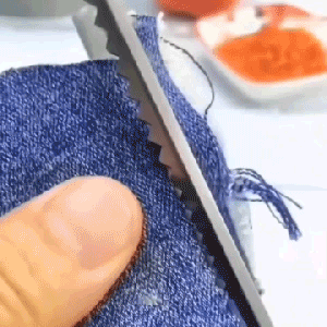 🔥✂️ Tijeras dentadas para tela, disponibles en 5 tamaños.