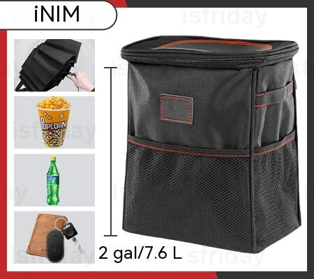Cubo de basura organizador multiusos para coche INIM®