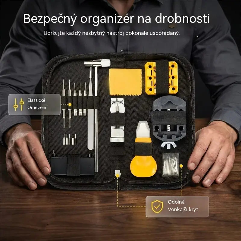 ⌚🔧Sada nástrojů na opravu hodinek [72dílná sada] 630 Kč