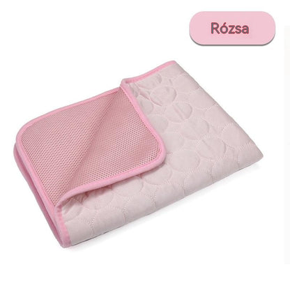 🧊⚡ Nyári akció! Hűsítő kisállatszőnyeg (vízmentes) – Légáteresztő Oxford anyagból, bármilyen fekhelyre vagy ketrecbe alkalmas.