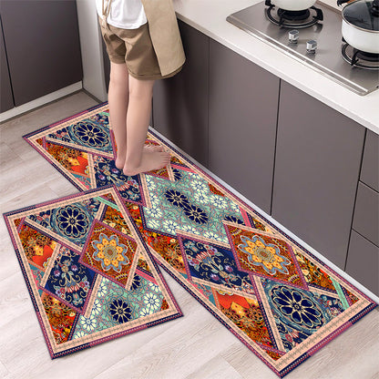 🧽 (40*60 cm + 40*120 cm)2 piezas 29€✨ Alfombra de cocina de diatomita antideslizante súper absorbente