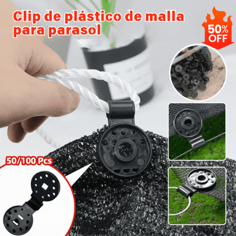 【Compre 25 y obtenga 25 gratis】Soporte de fijación de red para dosel