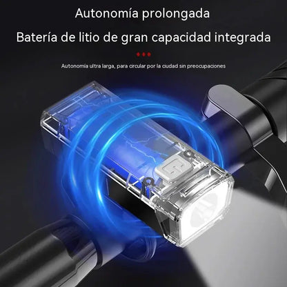 🚴‍♂️ Faro LED recargable e impermeable para bicicleta con clip – Brillante y duradero【Compra 1 y llévate 1 gratis】