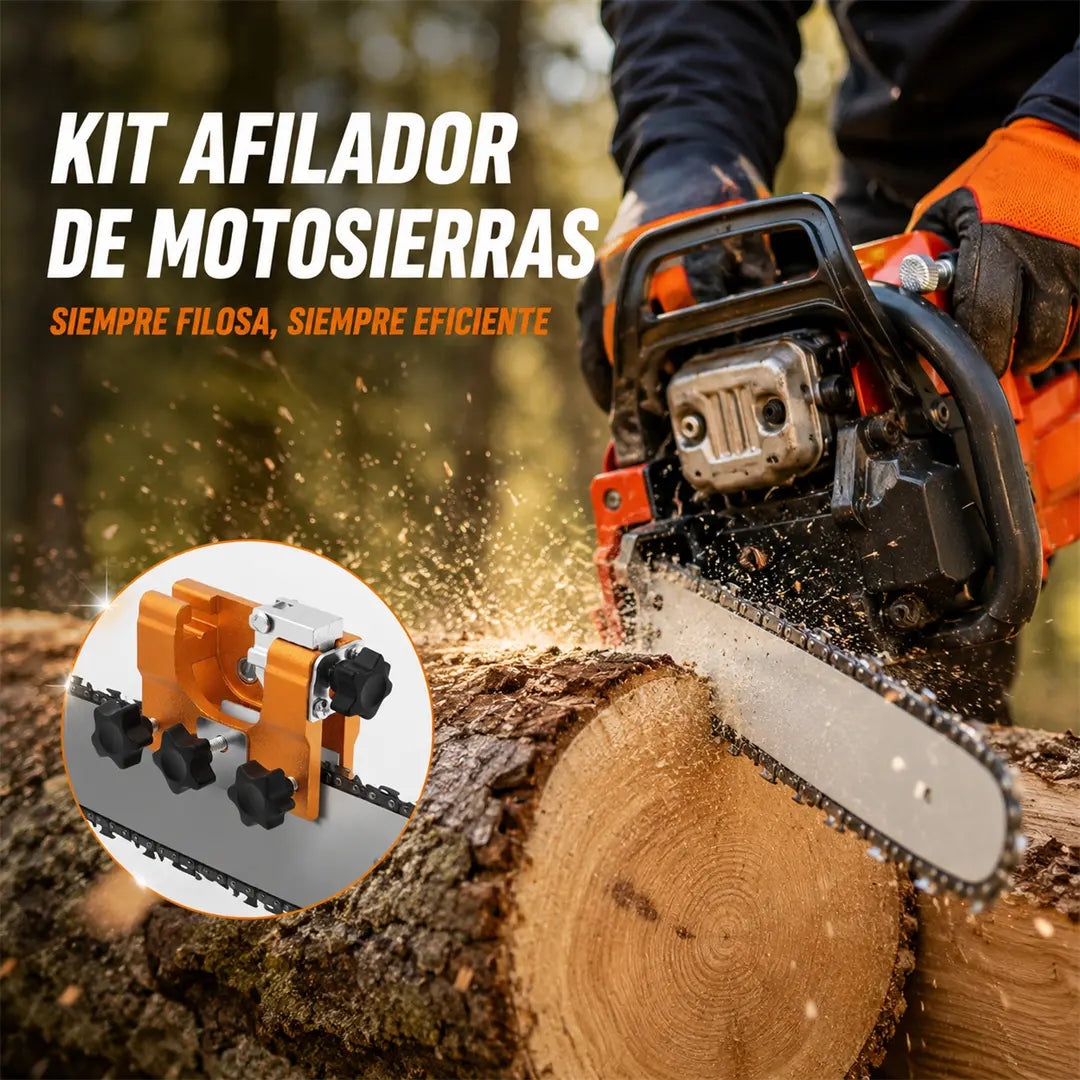 Amoladora de cadena de motosierra, amoladora de rotación manual de cadena de motosierra