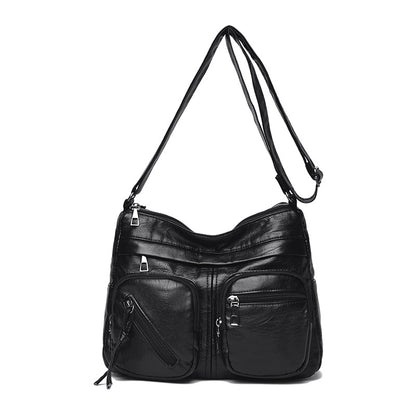 【💥Último día de rebajas💥】Nuevo bolso bandolera multicapa de gran capacidad para mujer, elegante y sencillo.