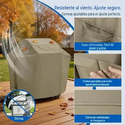 💦 Funda para barbacoa altamente impermeable: ¡protección perfecta para tus parrillas! 🔥