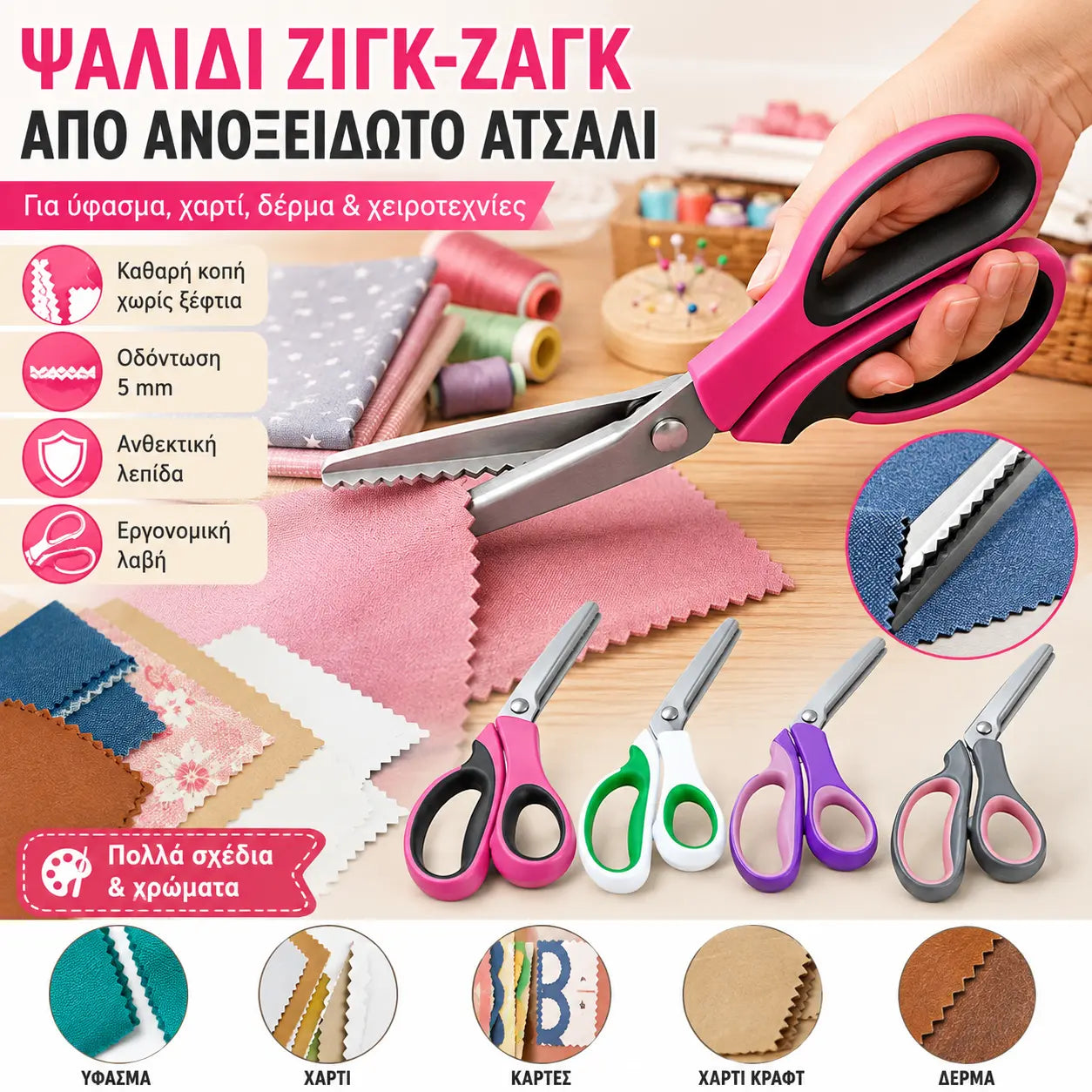 ✂️🧵Večnamenske škarje za ročno ustvarjanje, z lahkoto ustvarite vrhunsko čipko!