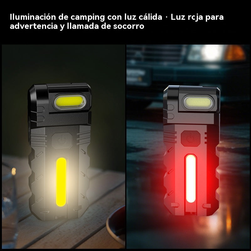 ¡50% de descuento! Luz de trabajo LED con cabezal giratorio de 180°