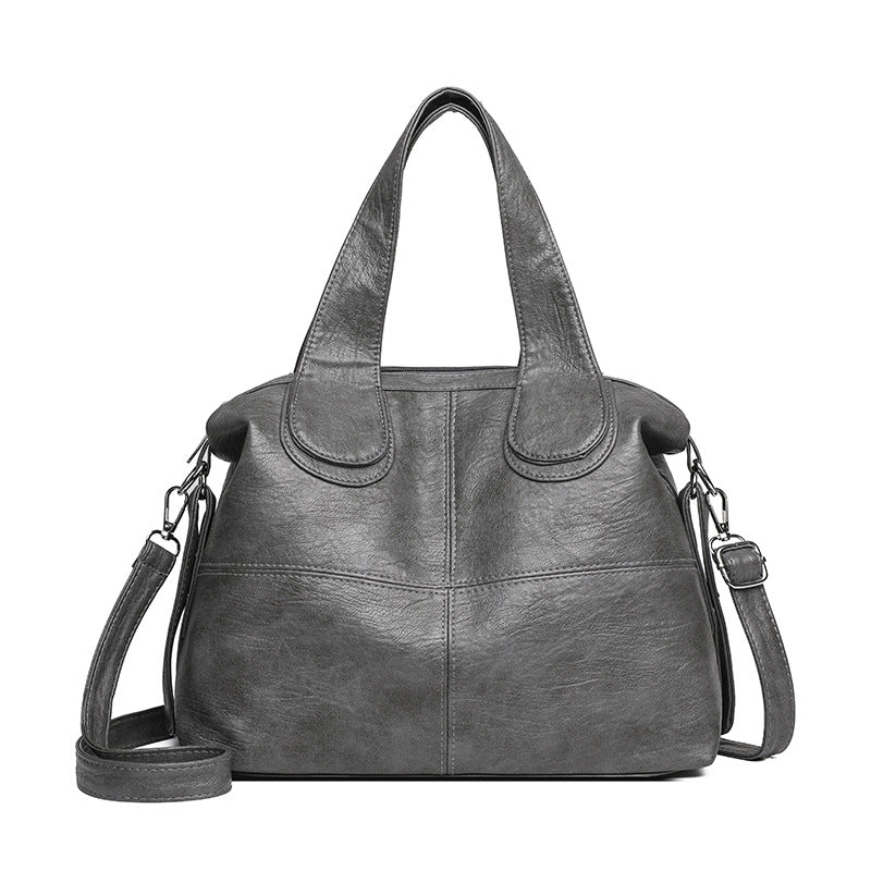 Bolso de mano para mujer 2026: piel suave, informal, versátil y de gran capacidad.