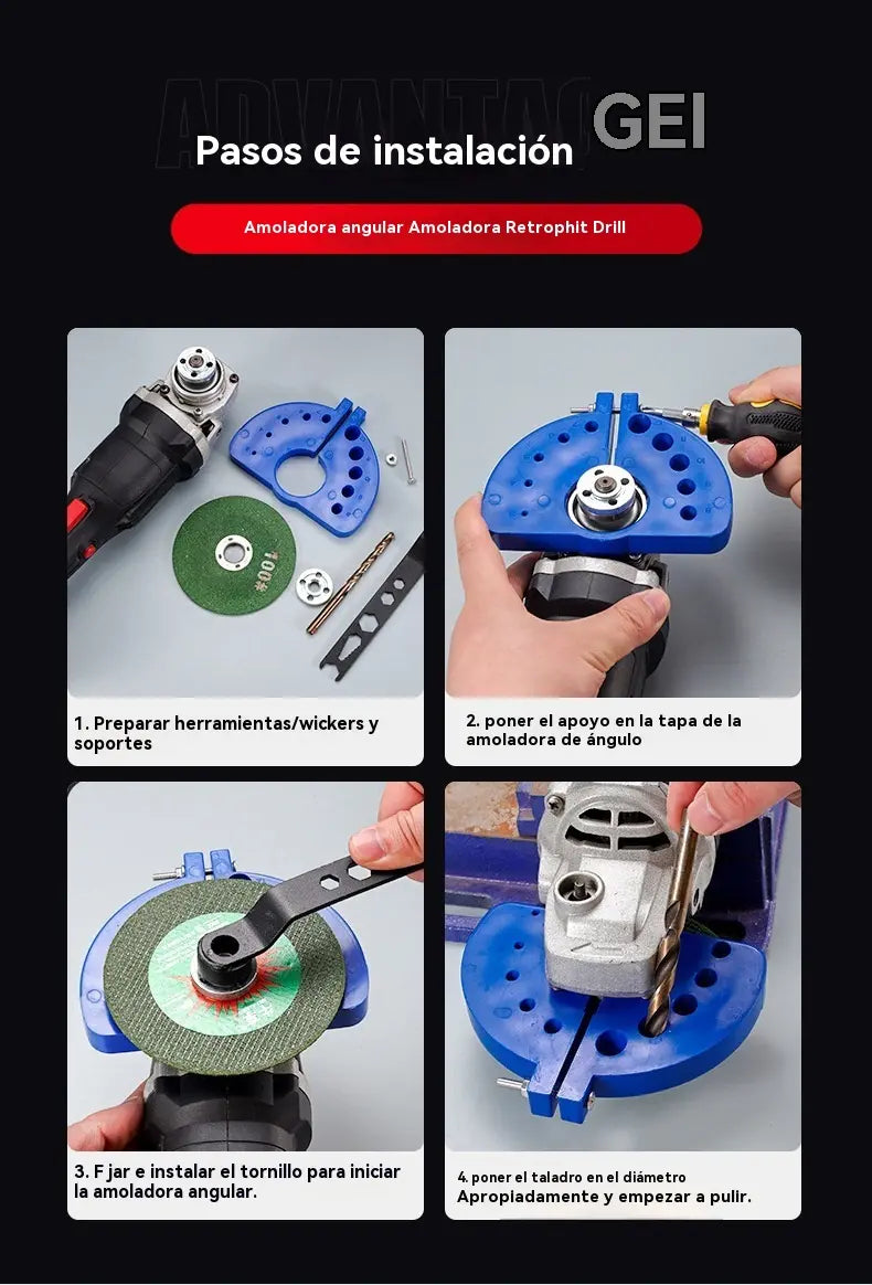 🛠️Accesorios para amoladoras angulares y taladros.