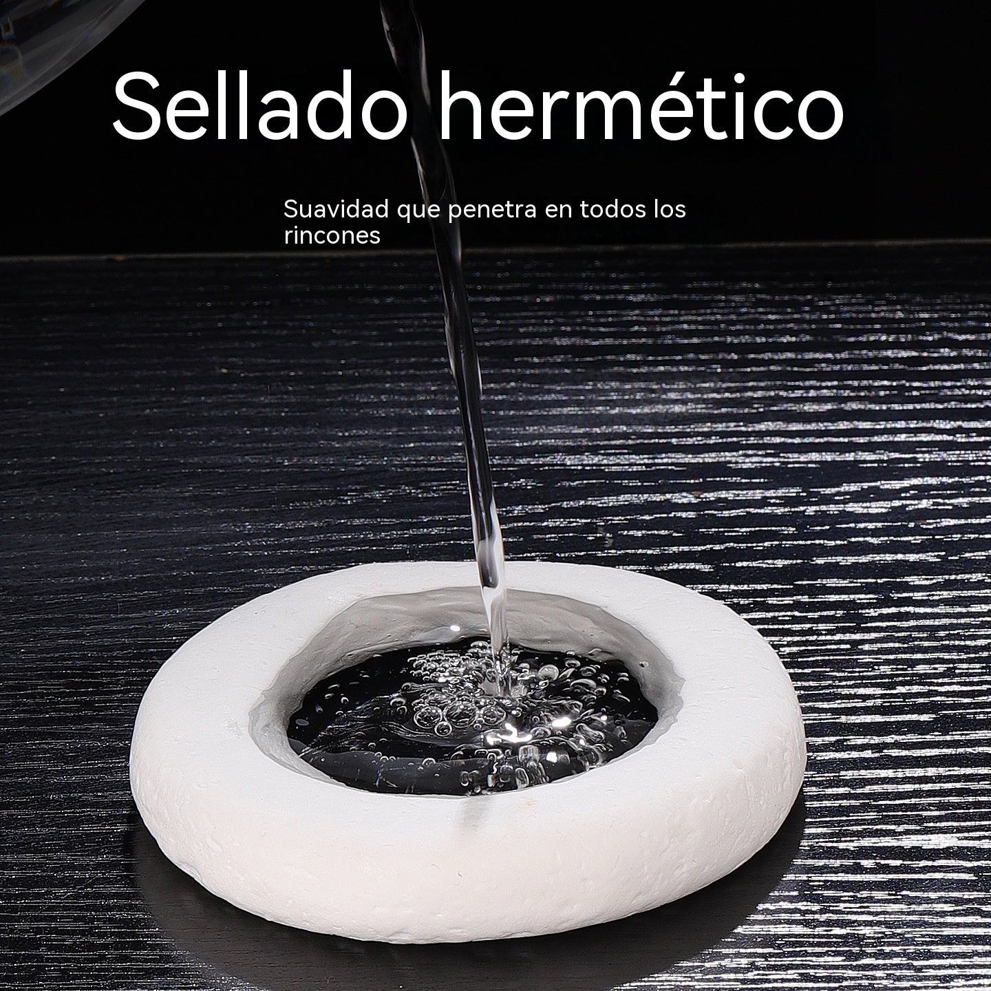 Adhesivo de alta resistencia, sin formaldehído, para sellar orificios de aires acondicionados; sellado de tuberías de desagüe domésticas, resistente a insectos e impermeable.