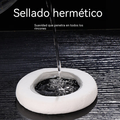 Adhesivo de alta resistencia, sin formaldehído, para sellar orificios de aires acondicionados; sellado de tuberías de desagüe domésticas, resistente a insectos e impermeable.