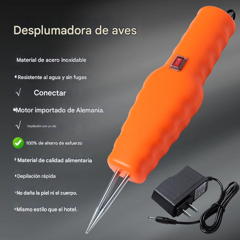 Desplumadora eléctrica para aves de corral