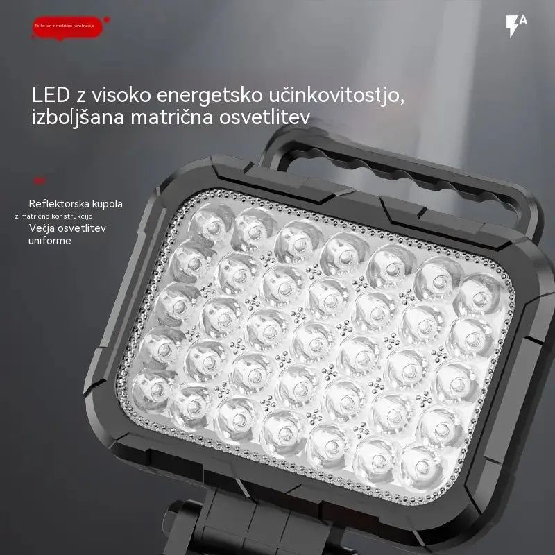 🔥💡 Svetilka z litijevo baterijo in USB-priključkom, primerna za popravila avtomobilov itd.