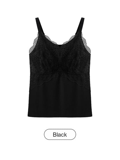 Esta elegante camisola está confeccionada en tejido transpirable de seda helada y presenta una silueta en línea A que disimula perfectamente el abdomen.