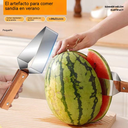 🔥【3 piezas】Disfruta de un 10% de descuento💝Nuevo cortador de sandía 2026
