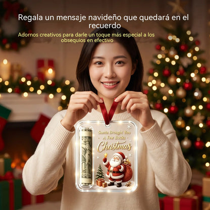 ✨4 artículos por 31 euros🎄Cartera con etiqueta colgante, regalo de decoración para el árbol de Navidad