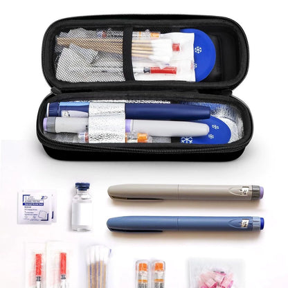 🧑‍⚕️Estuche de viaje para enfriar insulina con pantalla de temperatura