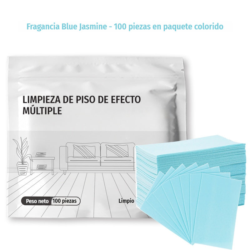 100 unidades de pastillas limpiadoras multiusos antibacterianas y desodorizantes | Aptas para madera dura, suelos laminados, azulejos y paredes de autocaravana