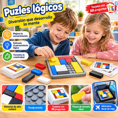 Rompecabezas educativo para niños, juguete para la primera infancia