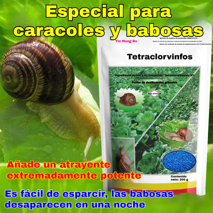 🐌【500g】Insecticida para caracoles: un insecticida especial que no daña las verduras.