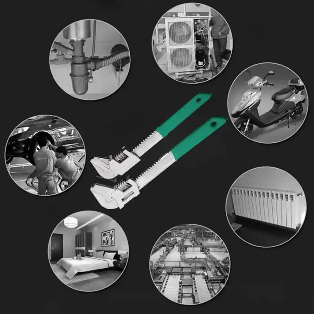 🔥Producto más vendido🔥【Longitud 230 mm】🔧 Llave ajustable versátil tipo F