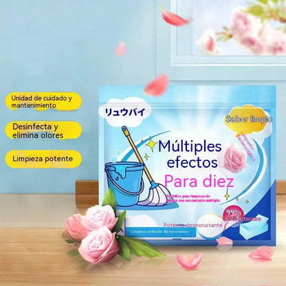✨【100 comprimidos]】por solo 26 euros🧼Las toallitas multiusos para la limpieza de suelos limpian eficazmente las baldosas y dejan una fragancia fresca.