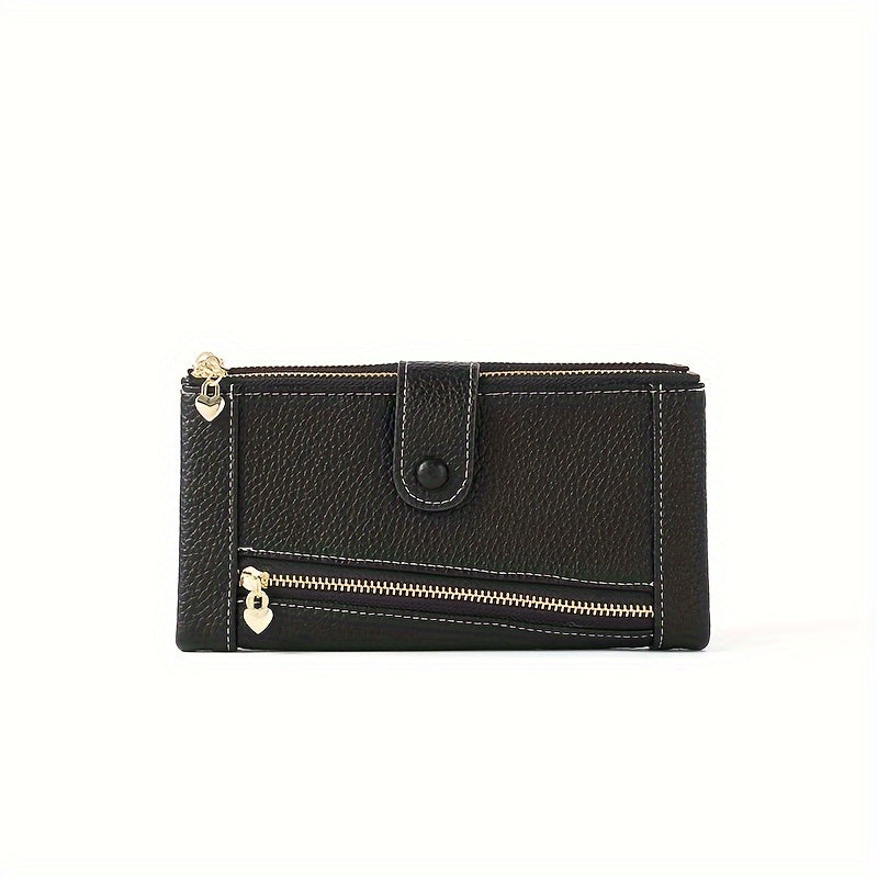 💰【Oferta por tiempo limitado】 Las carteras más vendidas en 2026 ，Cartera vintage de cuero genuino para mujer