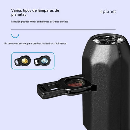 🤩Lámpara nocturna estrellada brillante, lámpara de luna, LED creativa para el dormitorio