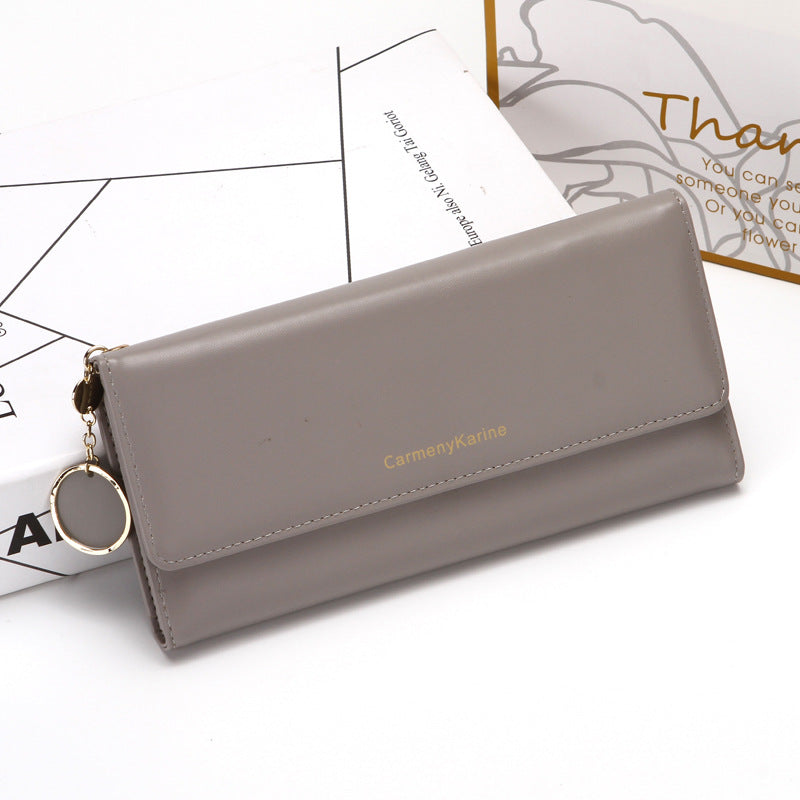🔥🔥👜【50%OFF】Nueva cartera de cuero multicapa para mujer de moda 2026