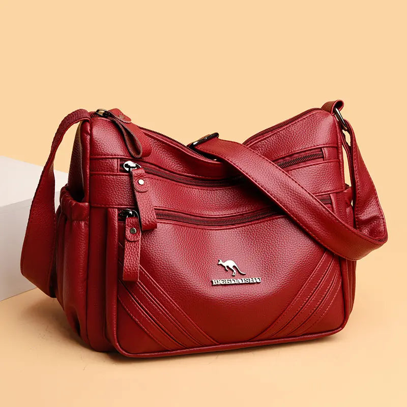 🔥【50%OFF】Bolso multibolsillos para mujer de nuevo estilo 2026, de gran capacidad, se puede usar en un hombro o cruzado