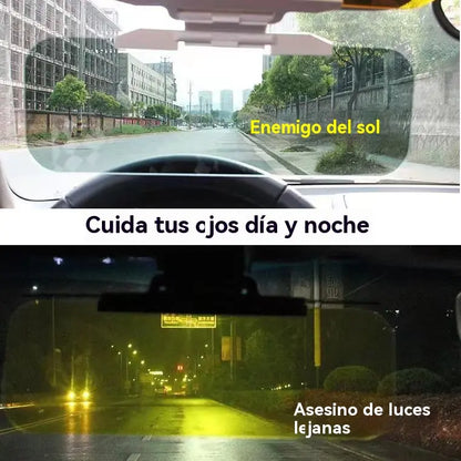 Extensor de visera solar polarizada antirreflejos universal para automóviles