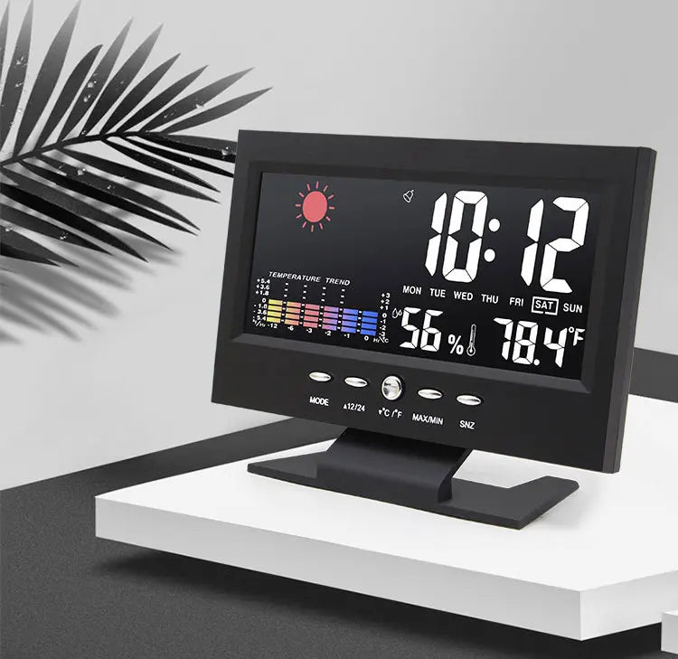 Reloj meteorológico más vendido Reloj meteorológico 8082T【2 piezas es más rentable】