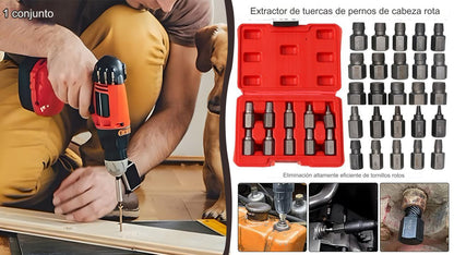 🧰💥👍Extractor de tuercas de cabeza dividida