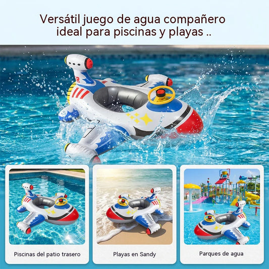 🌊 Flotador hinchable apto para niños de 1 a 5 años.