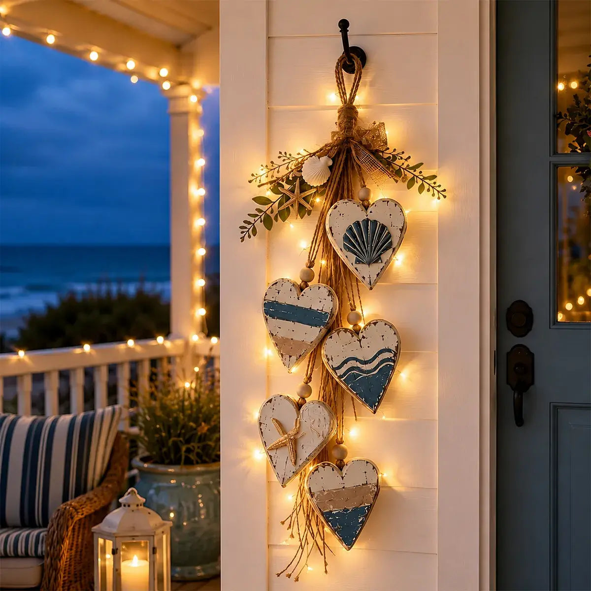❤️🎃 Decoración Colgante en Forma de Corazón con Calabaza y LED | Adorno Luminoso para Puerta y Pared