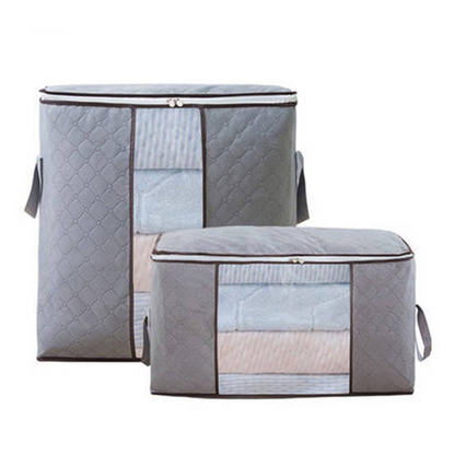 📦✨ Bolsa de almacenamiento de gran capacidad – Tejido transpirable y ventana transparente 🏡