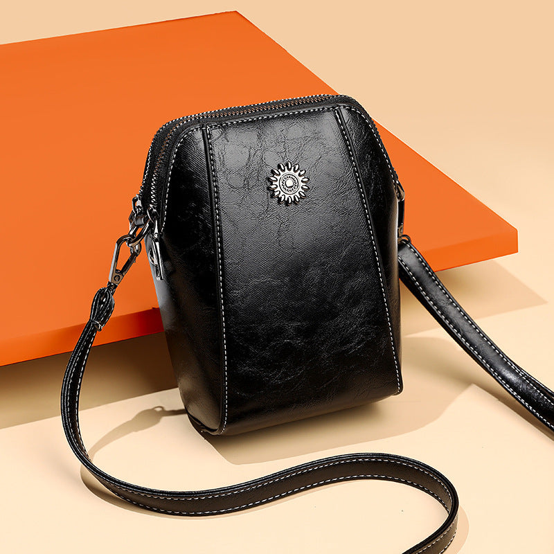 👜🎀 Oferta por tiempo limitado ⚡Bolso bandolera para teléfono de piel sintética para mujer