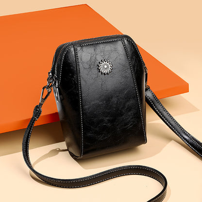 👜🎀 Oferta por tiempo limitado ⚡Bolso bandolera para teléfono de piel sintética para mujer