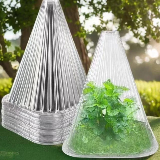 🥬🥦【Conjunto de 20 piezas】Plántulas de melón, plántulas de hortalizas, cubiertas vegetales: conservación térmica, protección contra aves, insectos, heladas.
